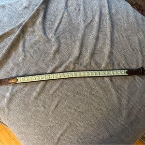 Vineyard Vines Men’s Motif Canvas Belt – Size 30 – Made in USA